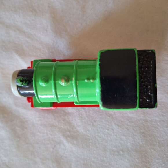 Vintage Ertl 1987 Thomas & Friends Percy The Small Engine Die-Cast Train 3" - Picture 7 of 8